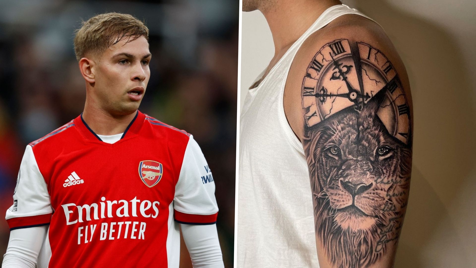 Emile Smith Rowe tattoo