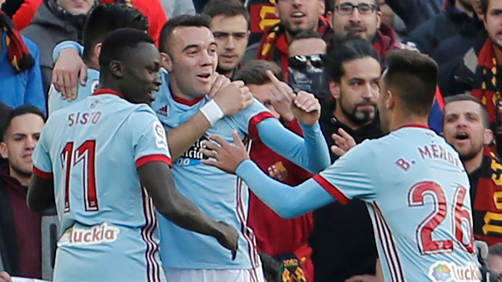 Iago Aspas Barcelona Celta LaLiga 02122017