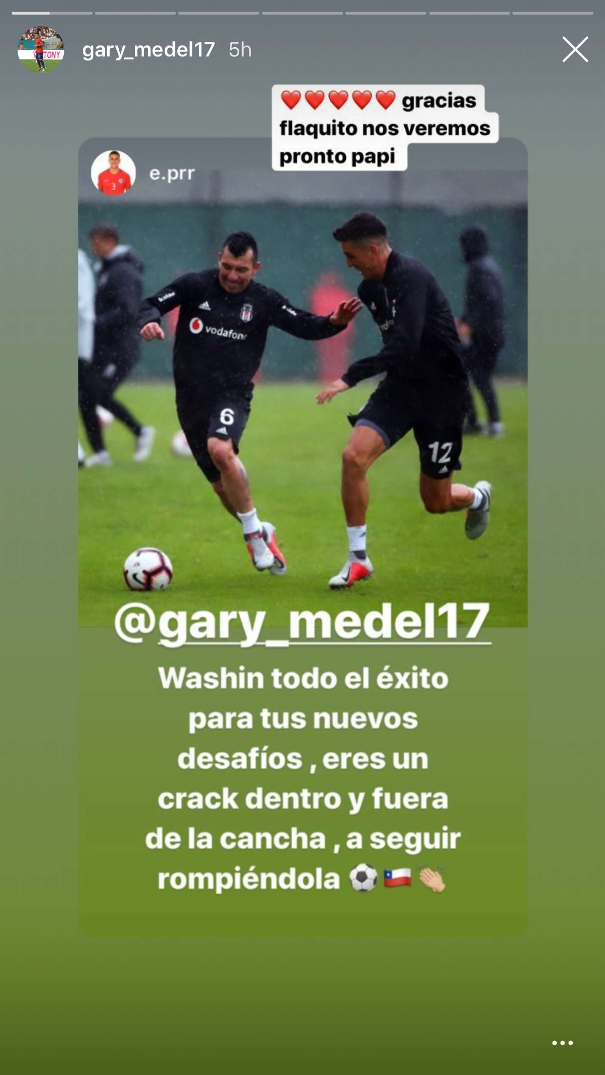 Gary Medel Instagram