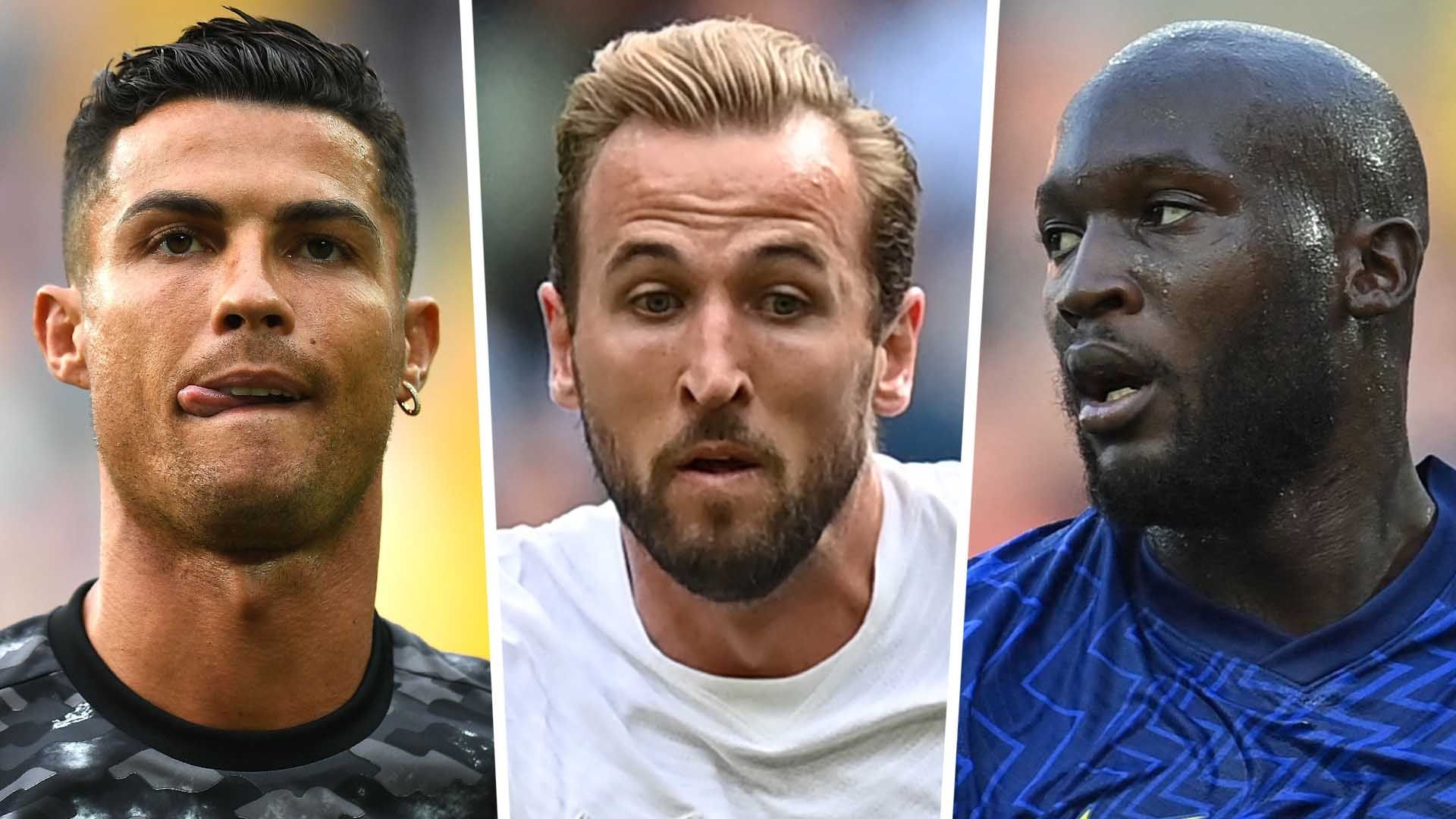 Cristiano Ronaldo Harry Kane Romelu Lukaku 2021-22
