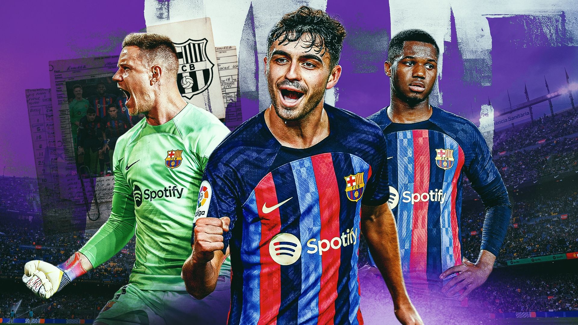 Barcelona Player Ratings 2022-23 GFX