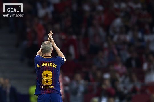 FC바르셀로나 주장 이니에스타. 사진=게티이미지