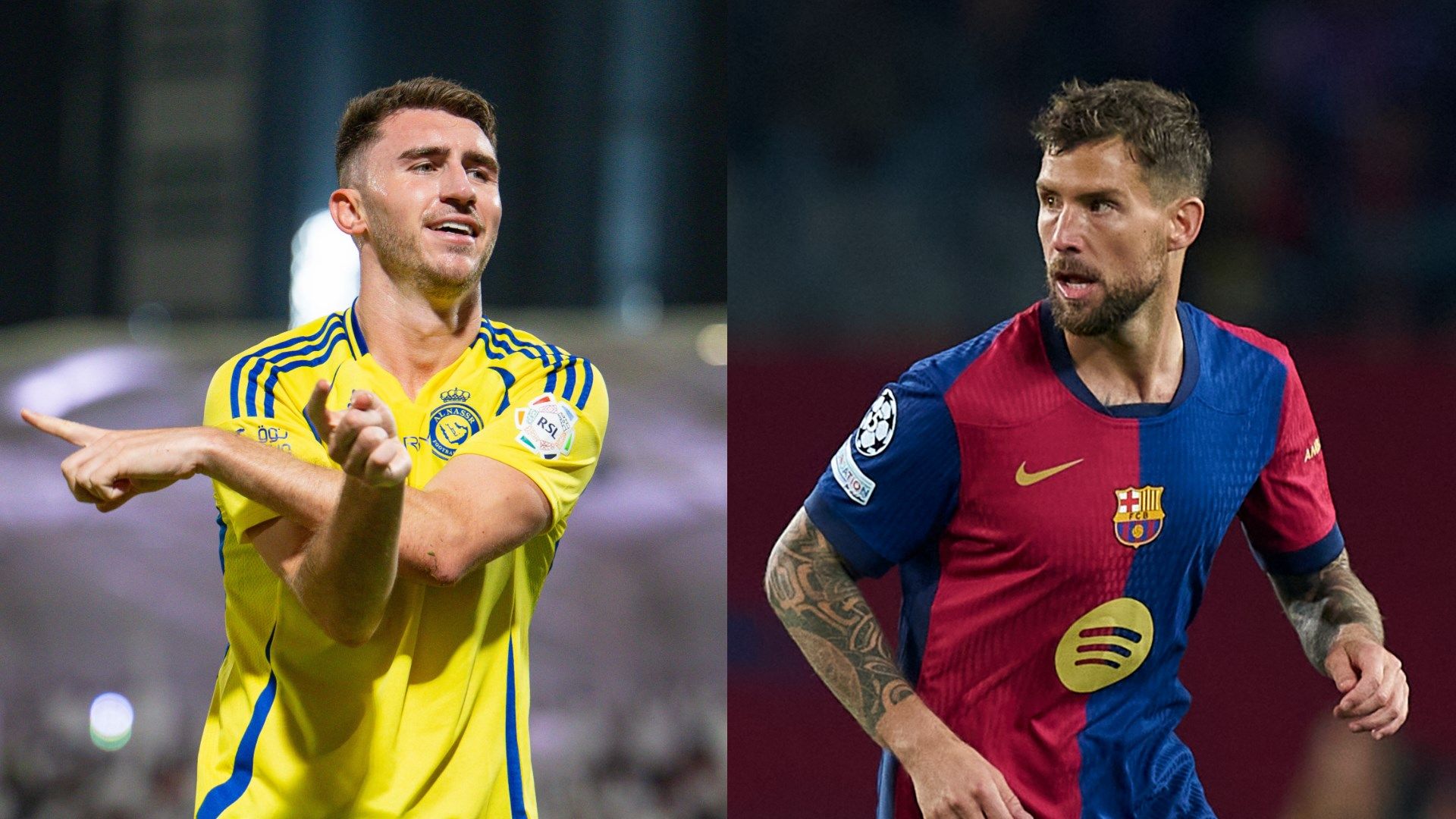 Aymeric Laporte Inigo Martinez Nassr Barcelona