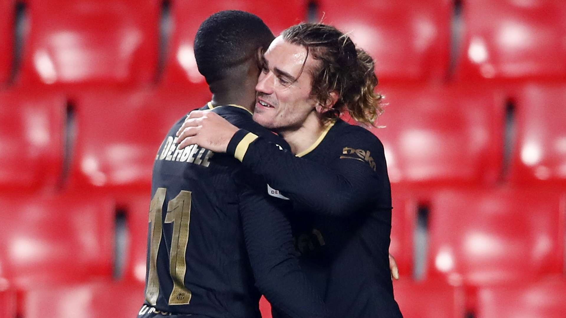 Ousmane Dembele, Antoine Griezmann, Barcelona 2020-21