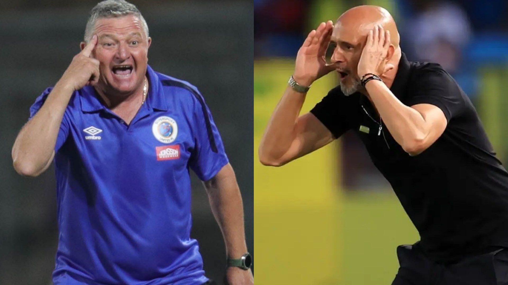 Gavin Hunt SuperSport Miguel Cardoso Mamelodi Sundowns GFX