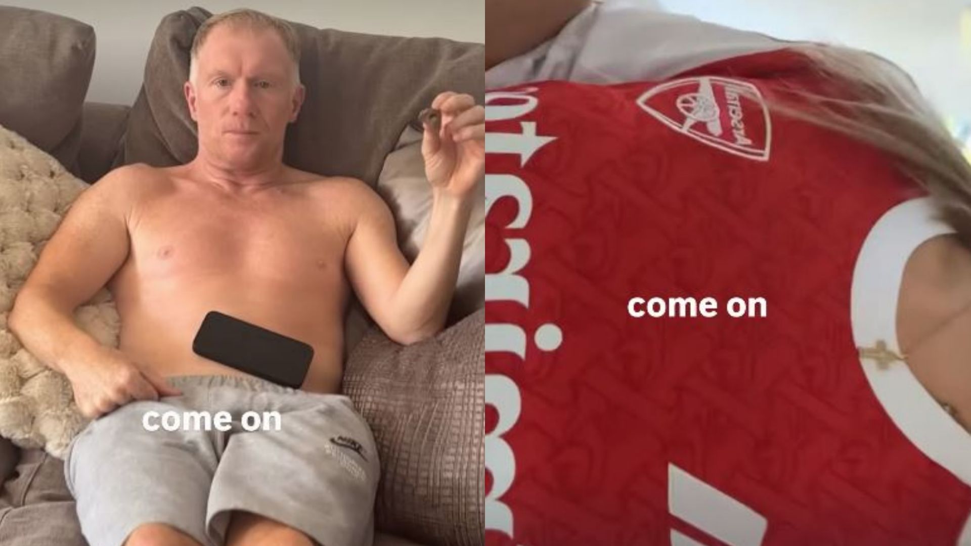 Paul Scholes Man Utd Arsenal