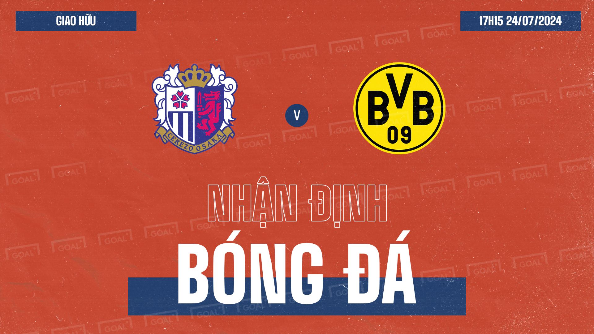 Cerezo Osaka vs Borussia Dortmund Club Friendlies 2024 GFX