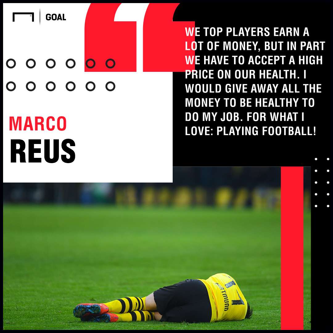 Marco Reus Borussia Dortmund health PS