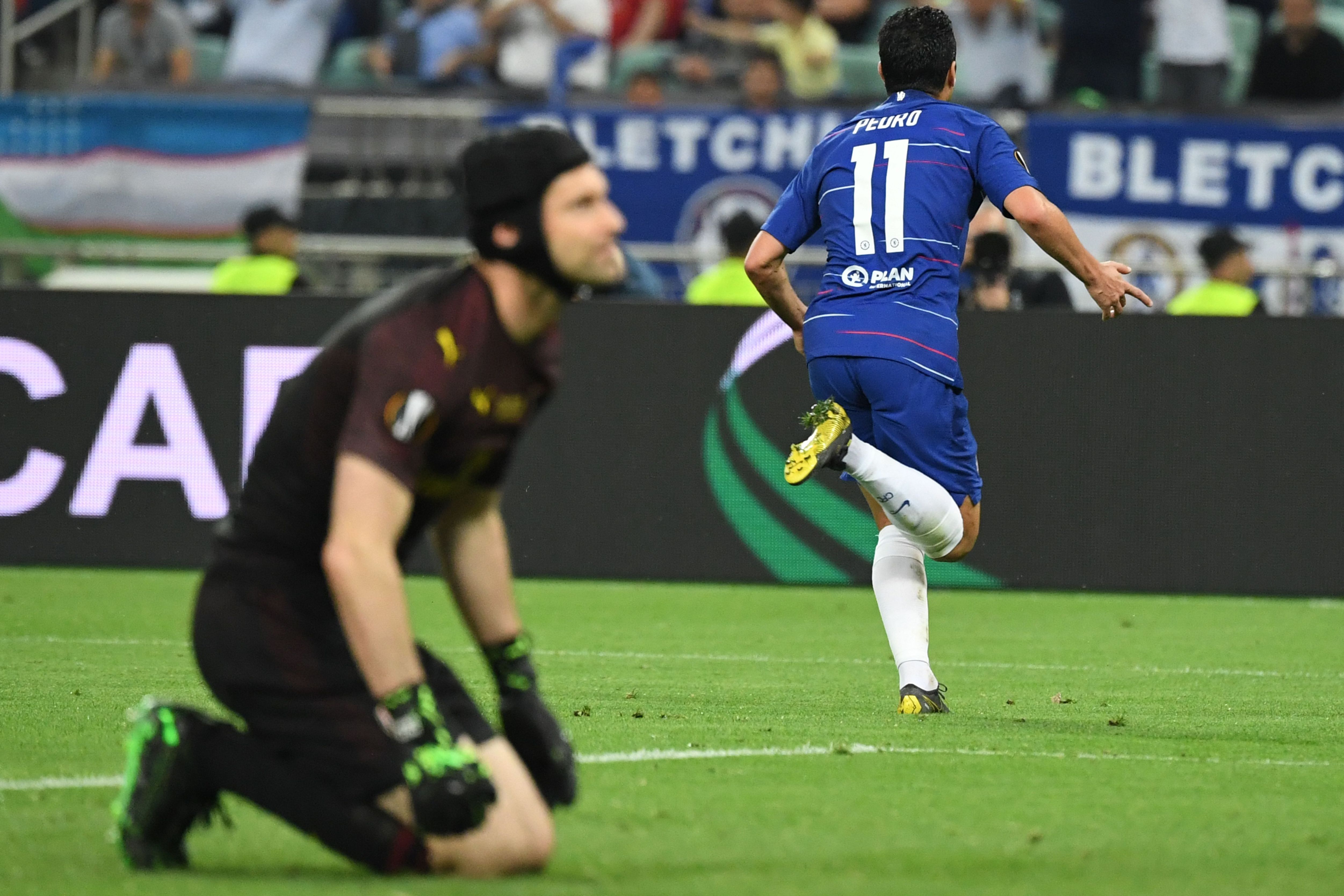 Petr Cech Chelsea vs Arsenal Europa League 2019