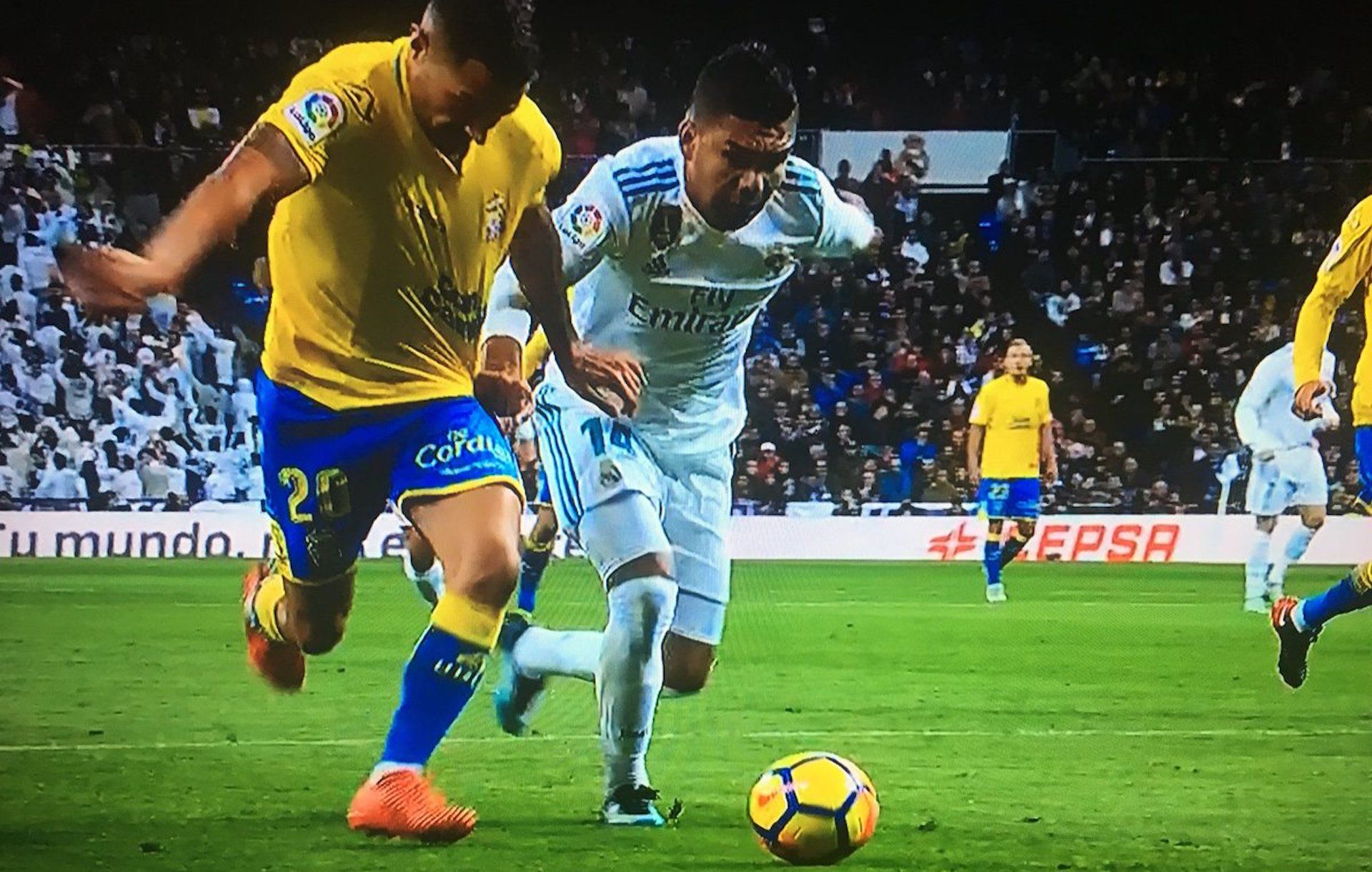 Casemiro Vitolo penalti