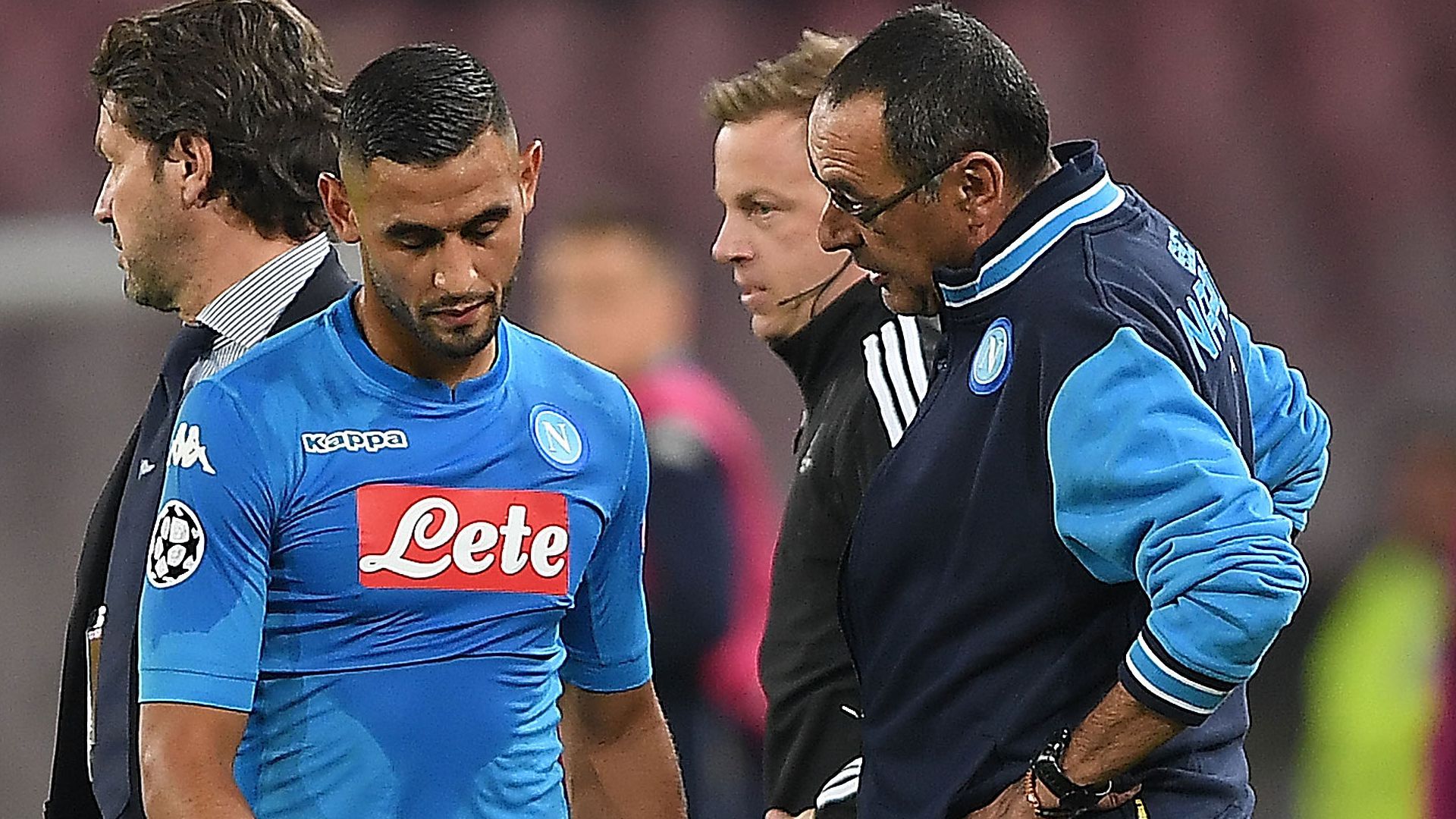 Ghoulam Sarri Napoli Manchester City