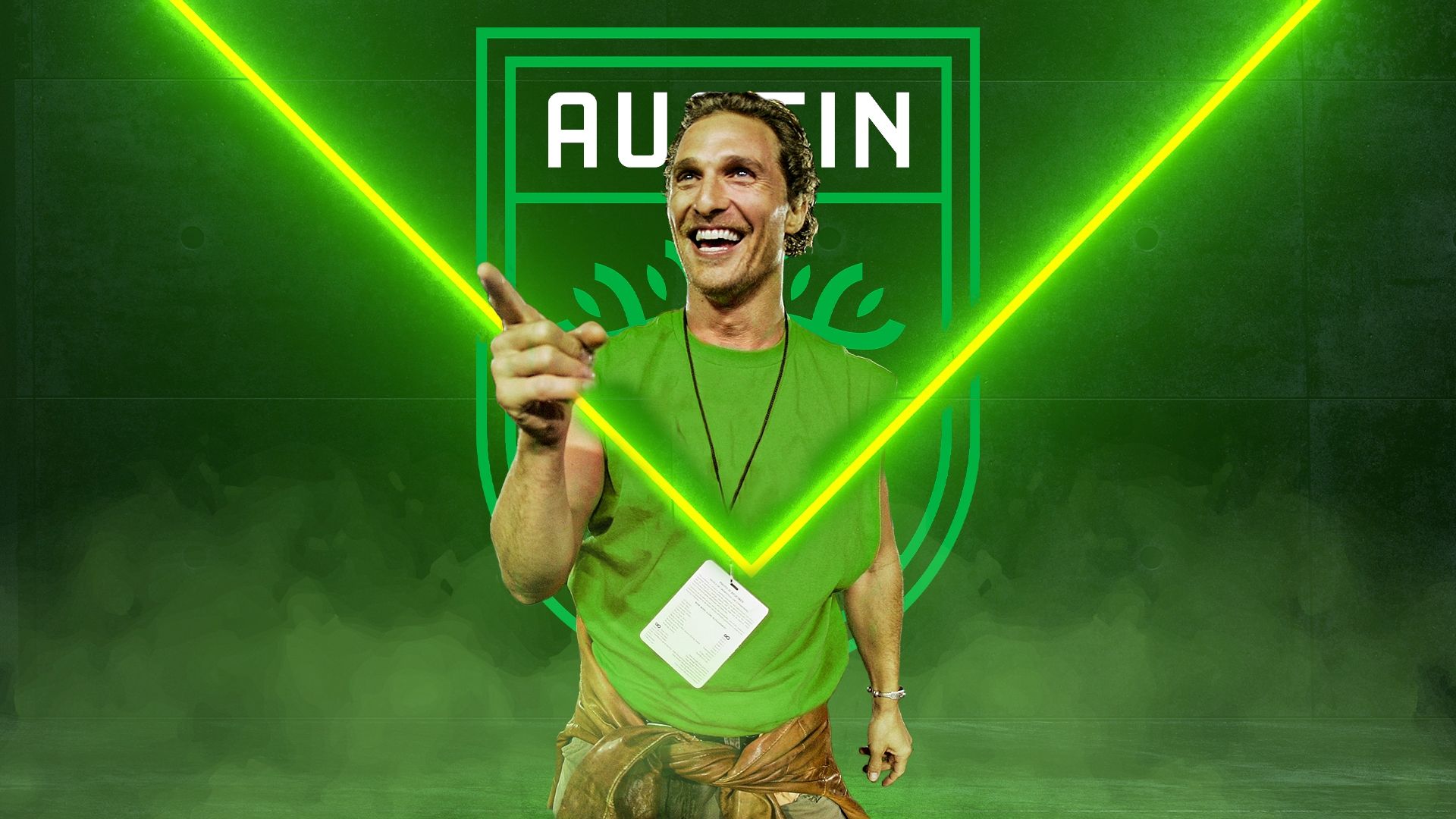 Austin FC Matthew McConaughey GFX