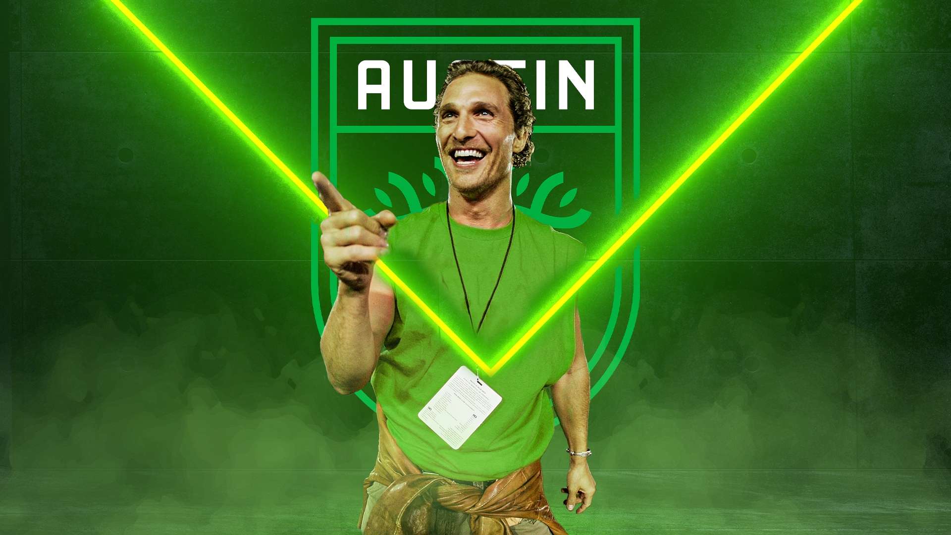 Austin FC Matthew McConaughey GFX