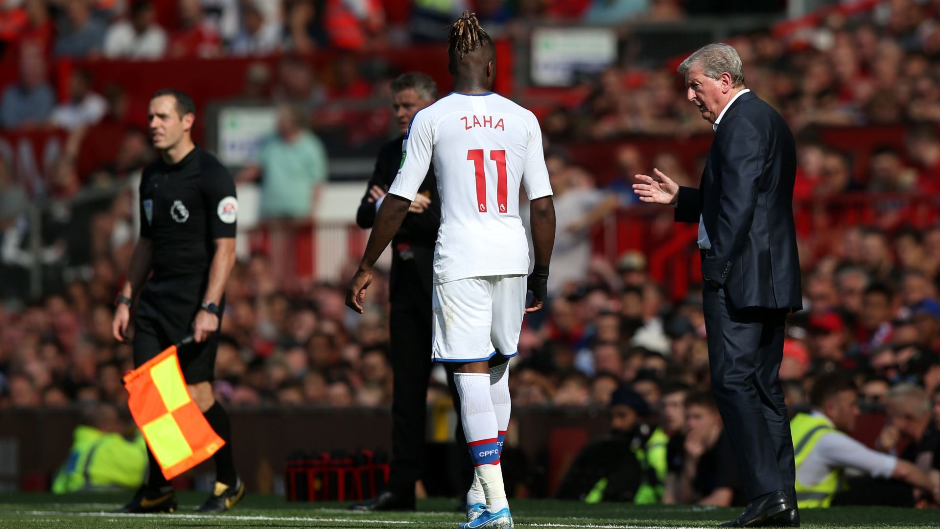 Wilfried Zaha & Roy Hodgson