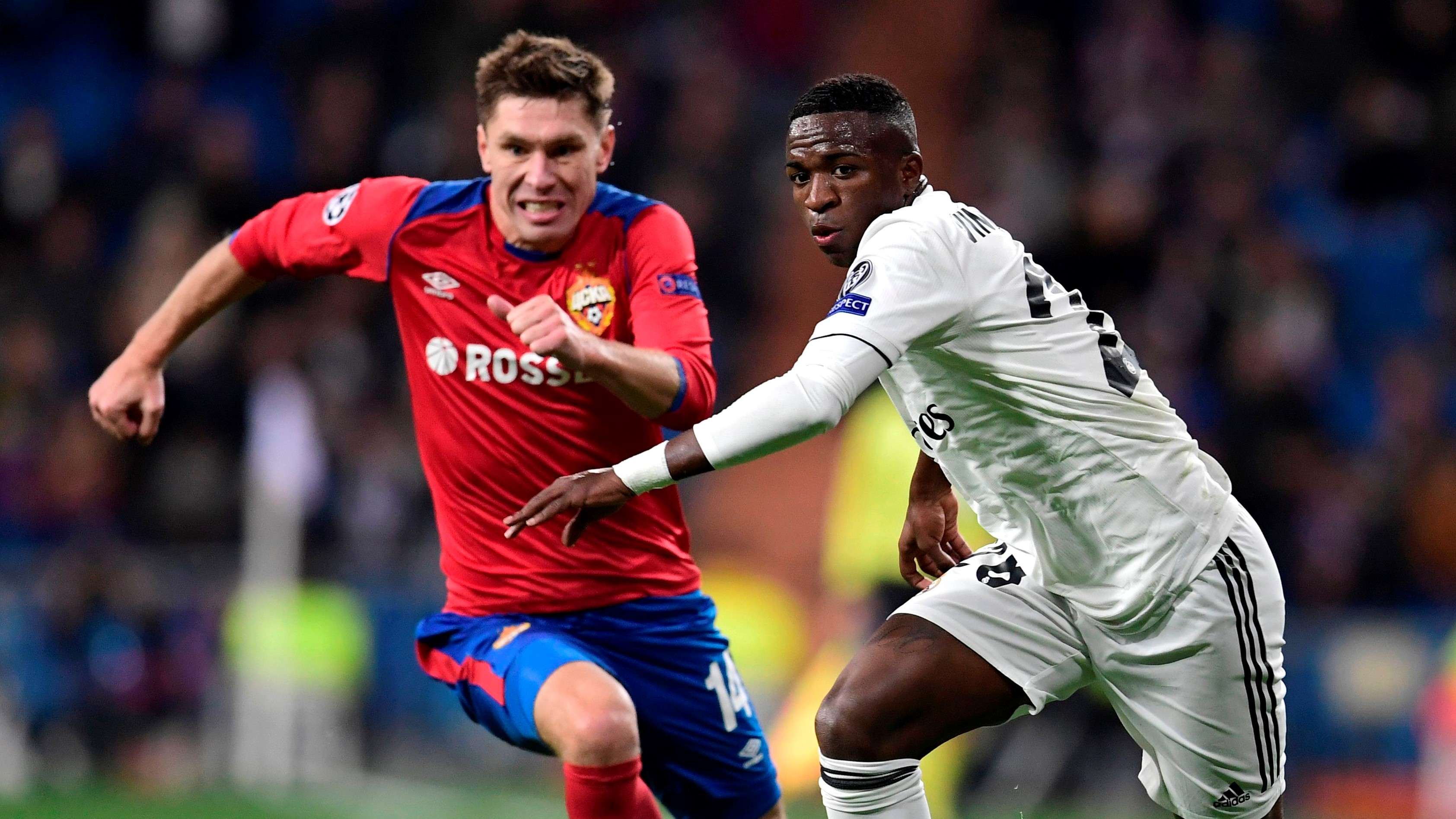 Vinicius Junior Kirill Nababkin Real Madrid CSKA UCL 12122018