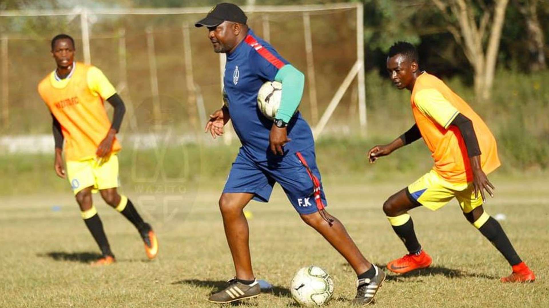 Wazito FC coach Francis Kimanzi.
