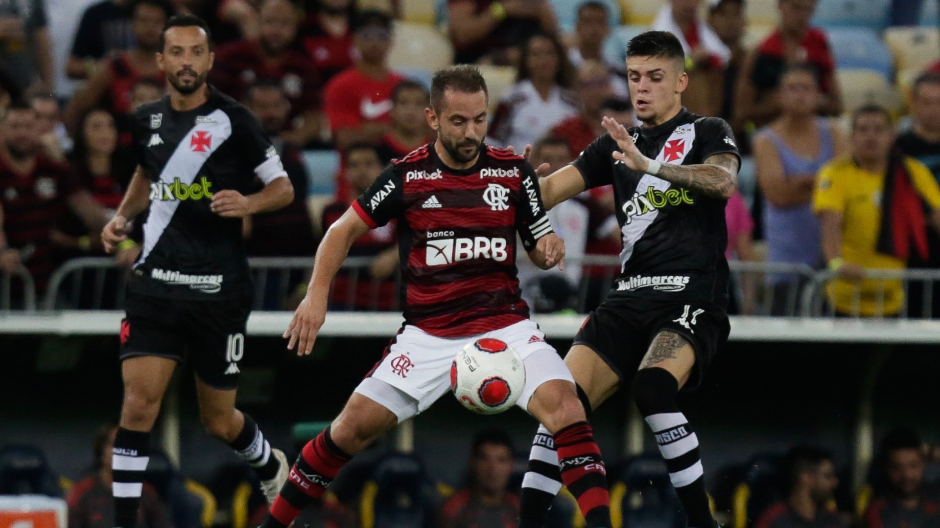 Everton Ribeiro Vasco Flamengo Carioca 16 03 2022
