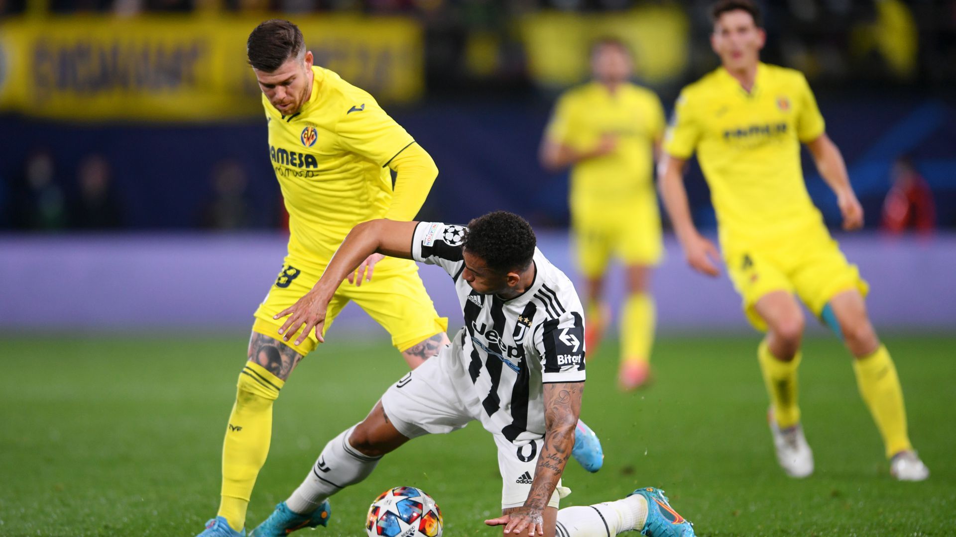 Alberto Moreno Villarreal Juventus Champions League