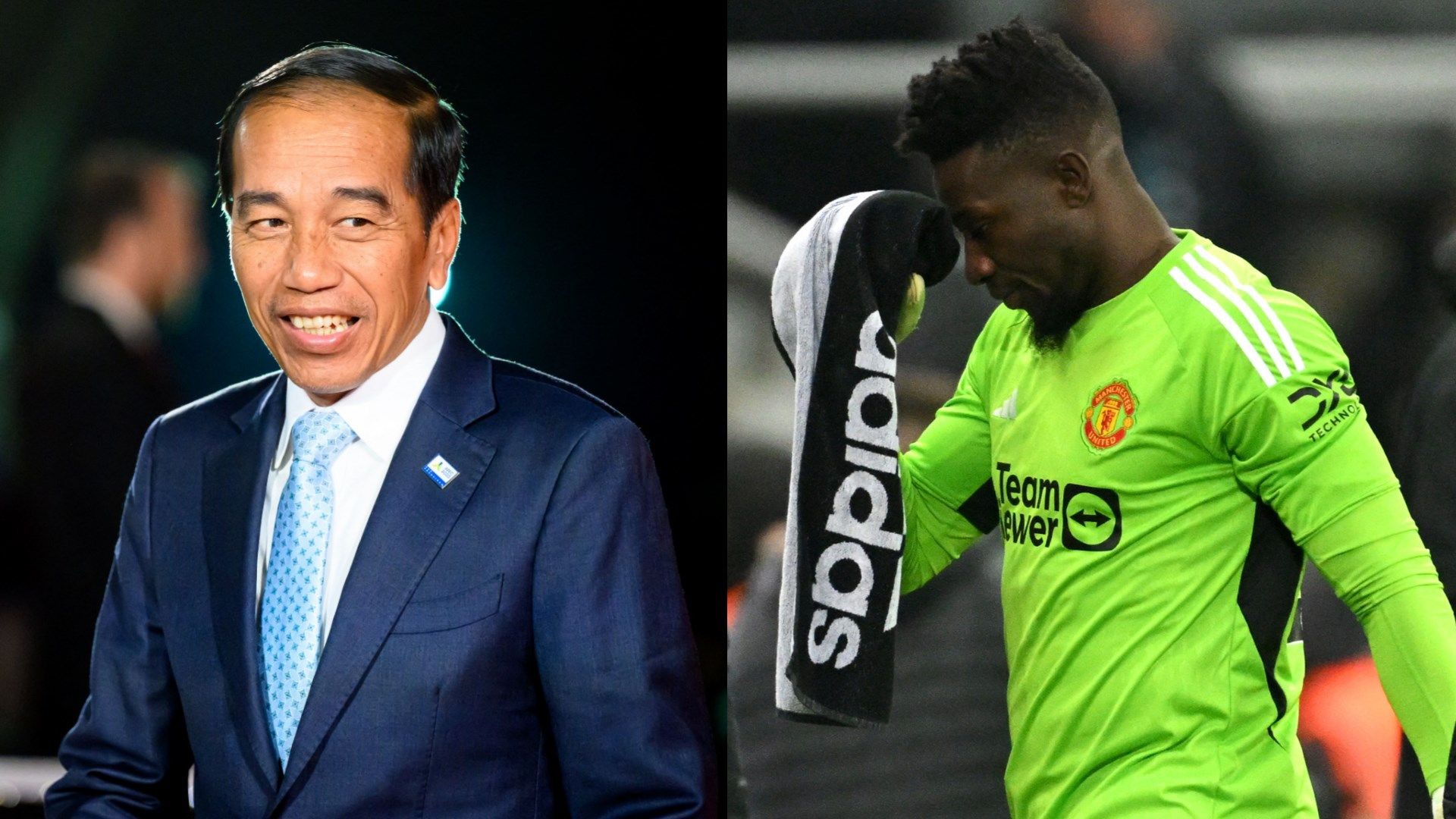 Jokowi / Andre Onana