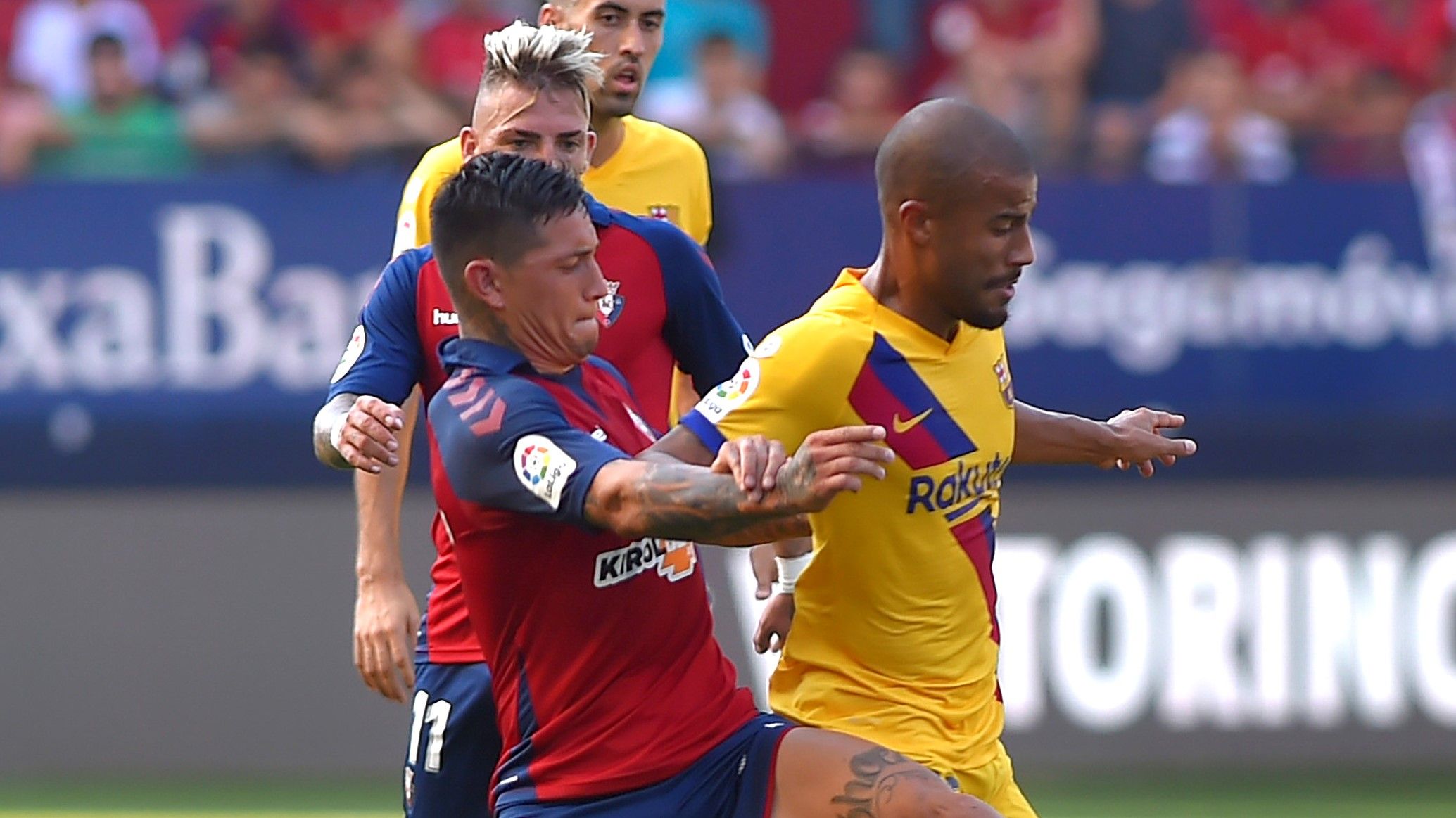 Rafinha Fran Merida Osasuna Barcelona LaLiga 31082019