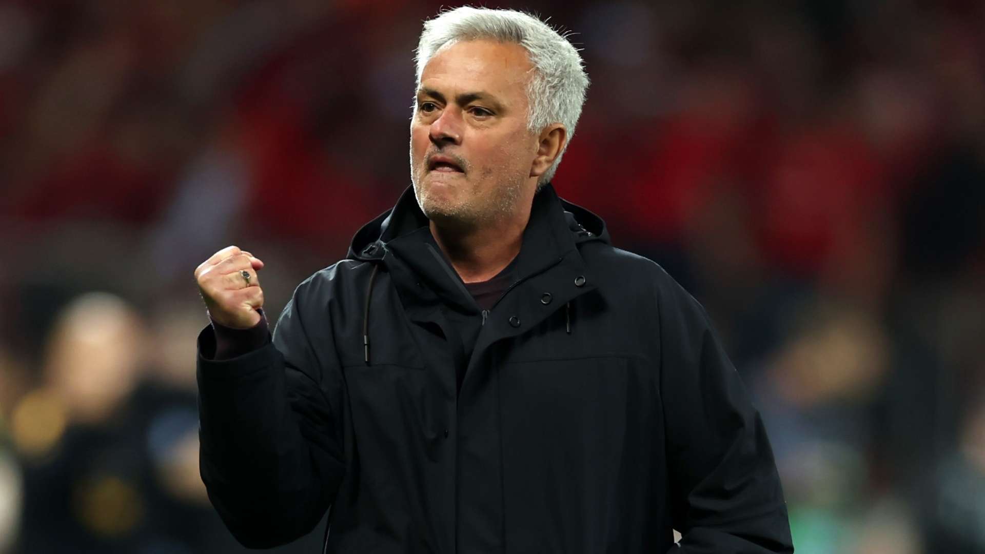 Jose Mourinho celebrates