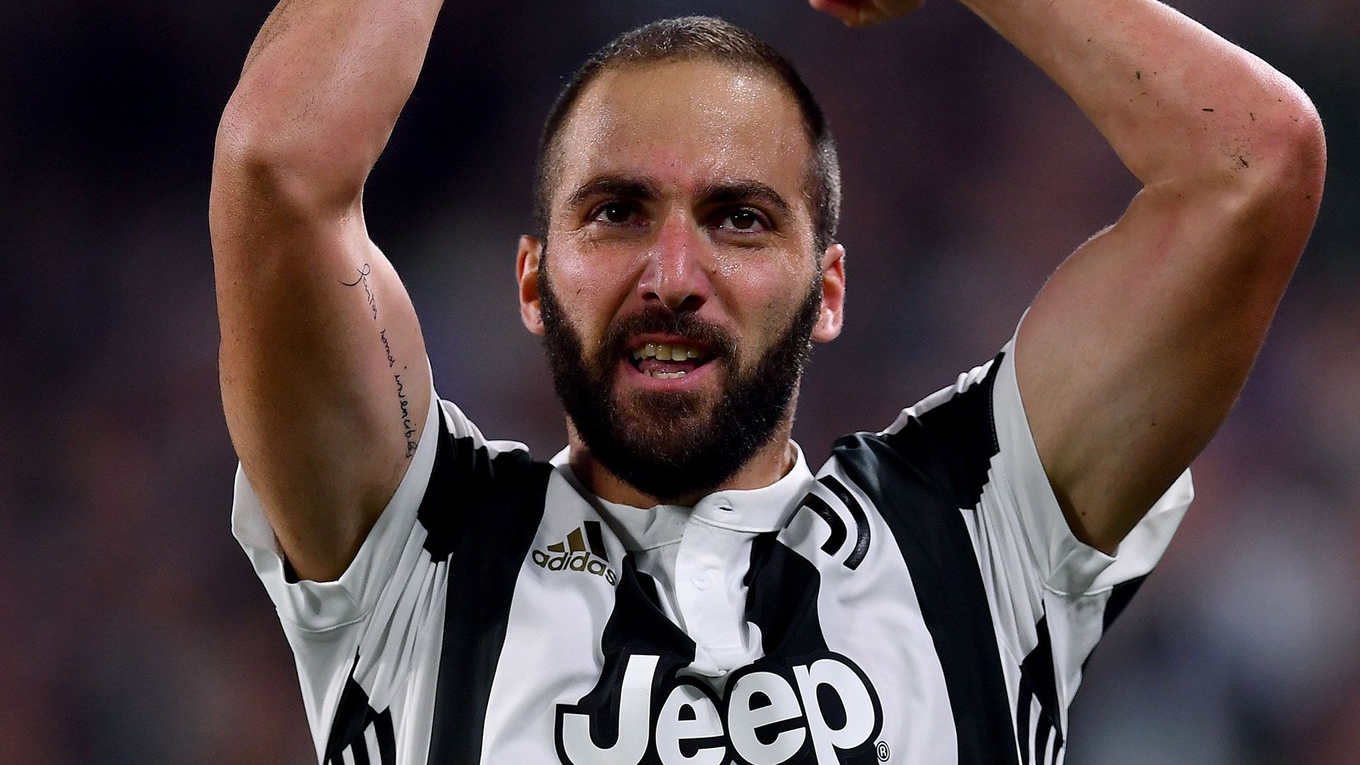Gonzalo Higuain Juventus Olympiacos Champions League