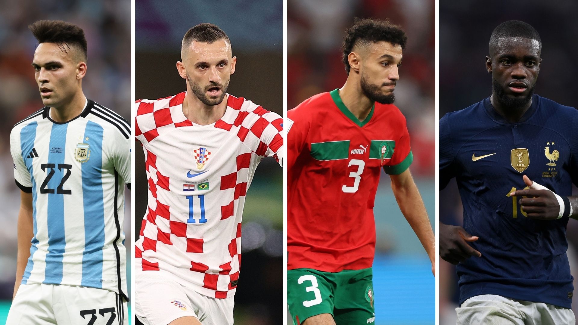 Argentina, Croatia, Morocco, France - World Cup 2022