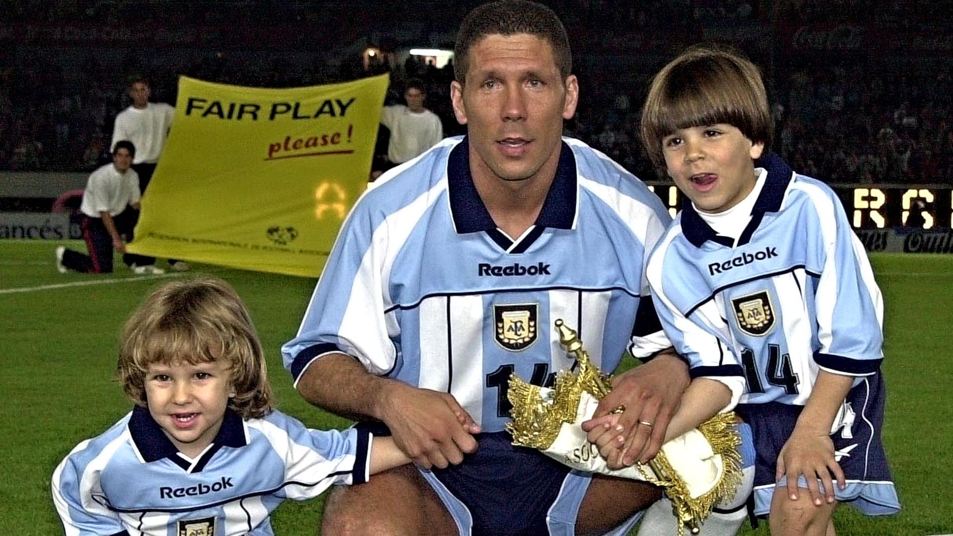 Diego Simeone Argentina kids