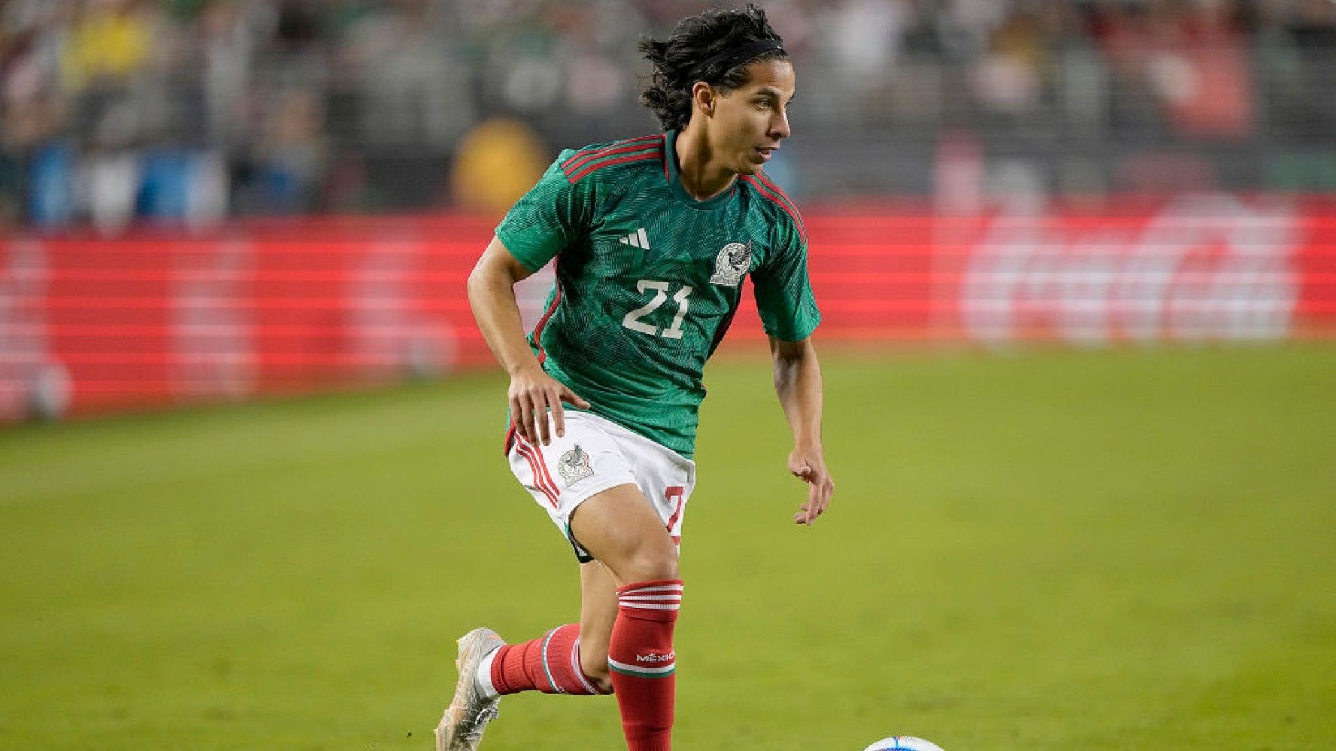 Diego Lainez Selección mexicana 2022