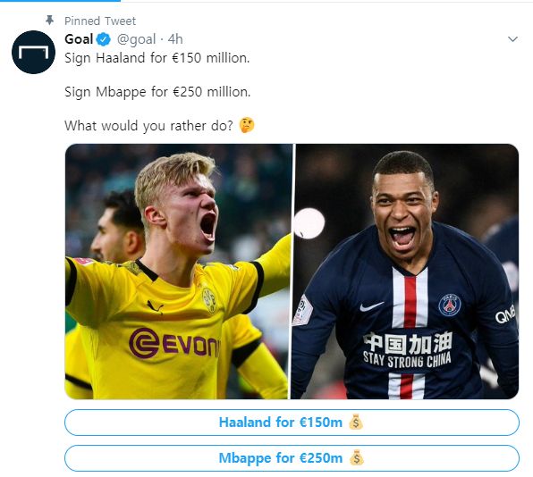 홀란드 VS 음바페