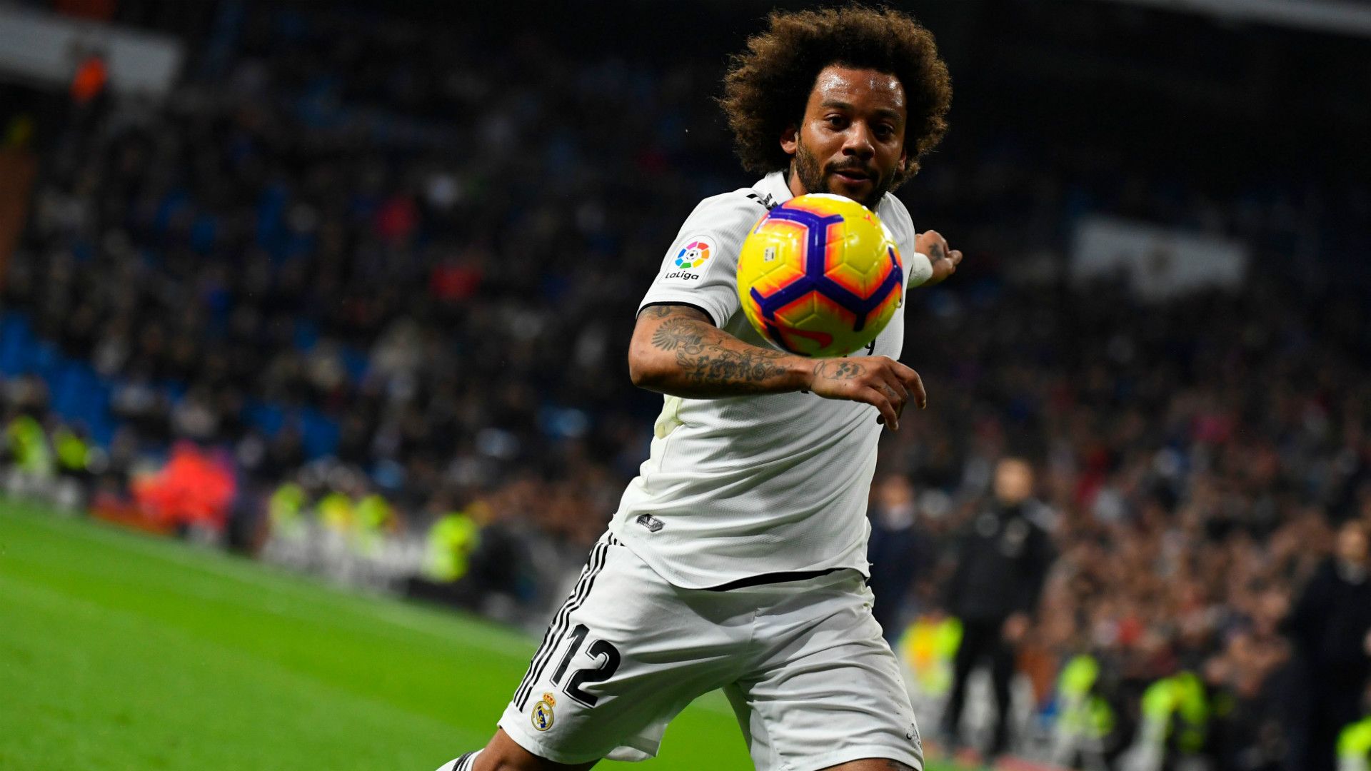 MARCELO REAL MADRID RAYO VALLECANO LALIGA