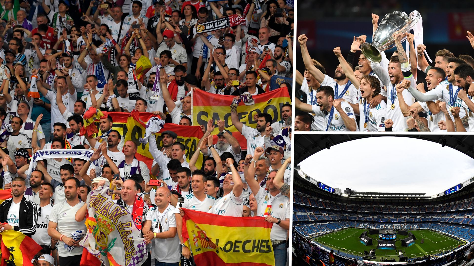 Real Madrid merengues collage