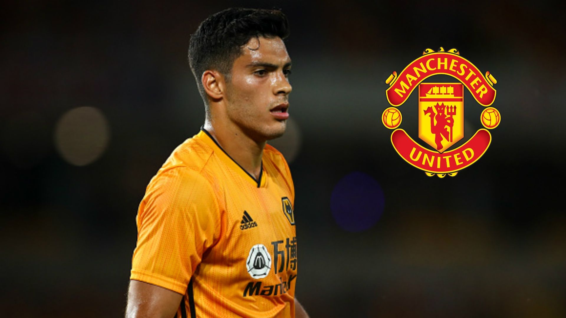 Raúl Jiménez Wolves - Manchester United