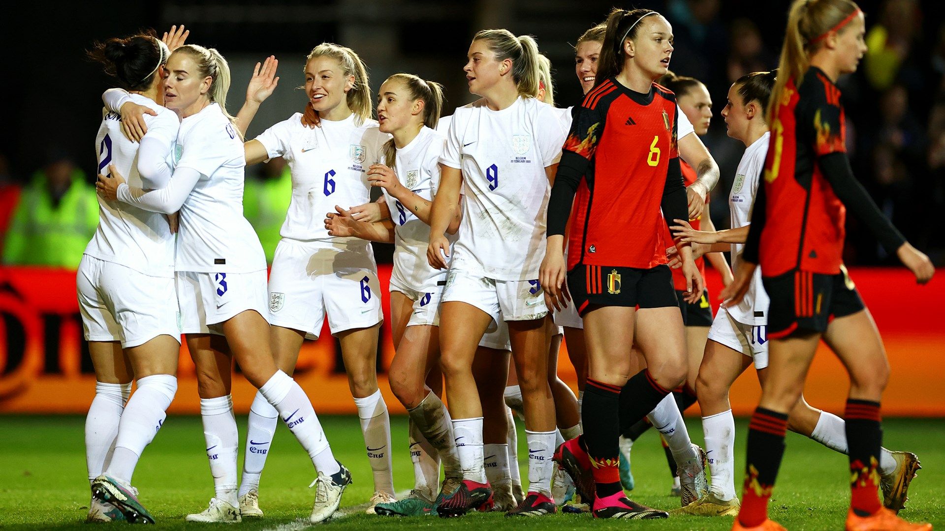 Lionesses celebrate