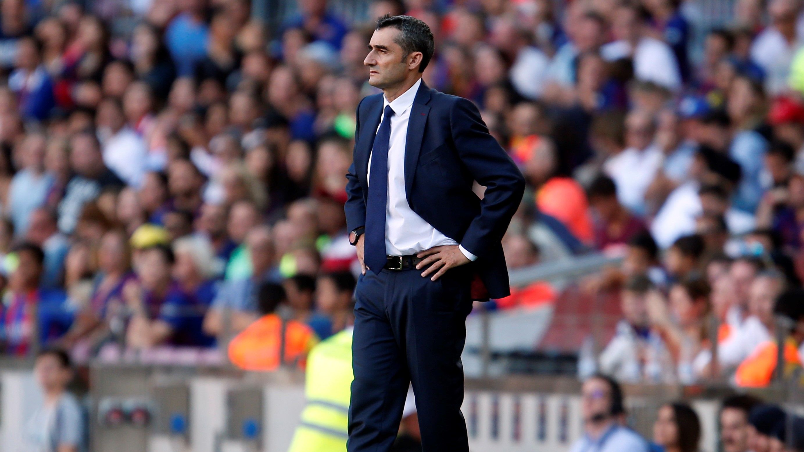 Ernesto Valverde Barcelona Athletic LaLiga 29092018