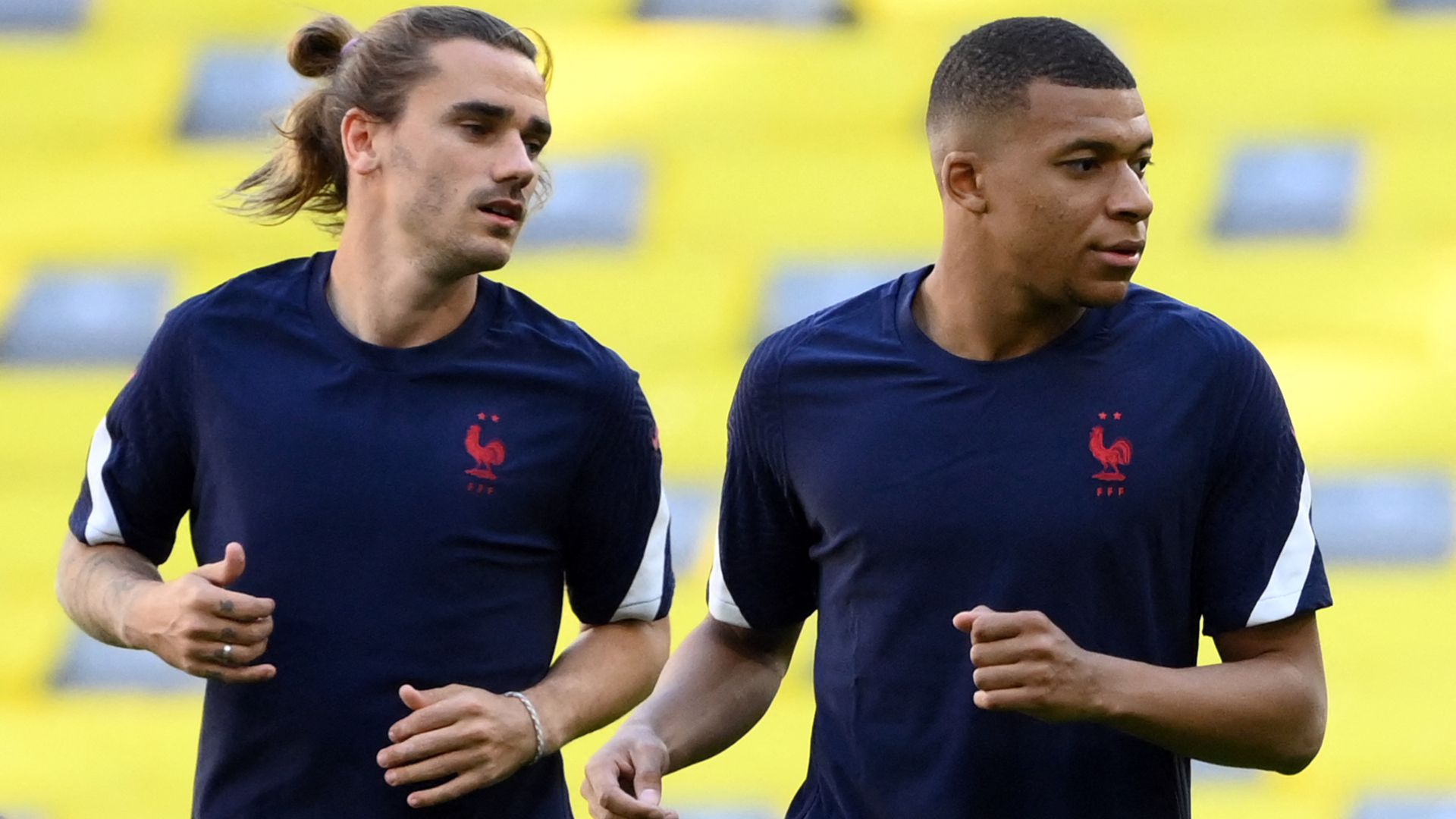 Antoine Griezmann Kylian Mbappe France