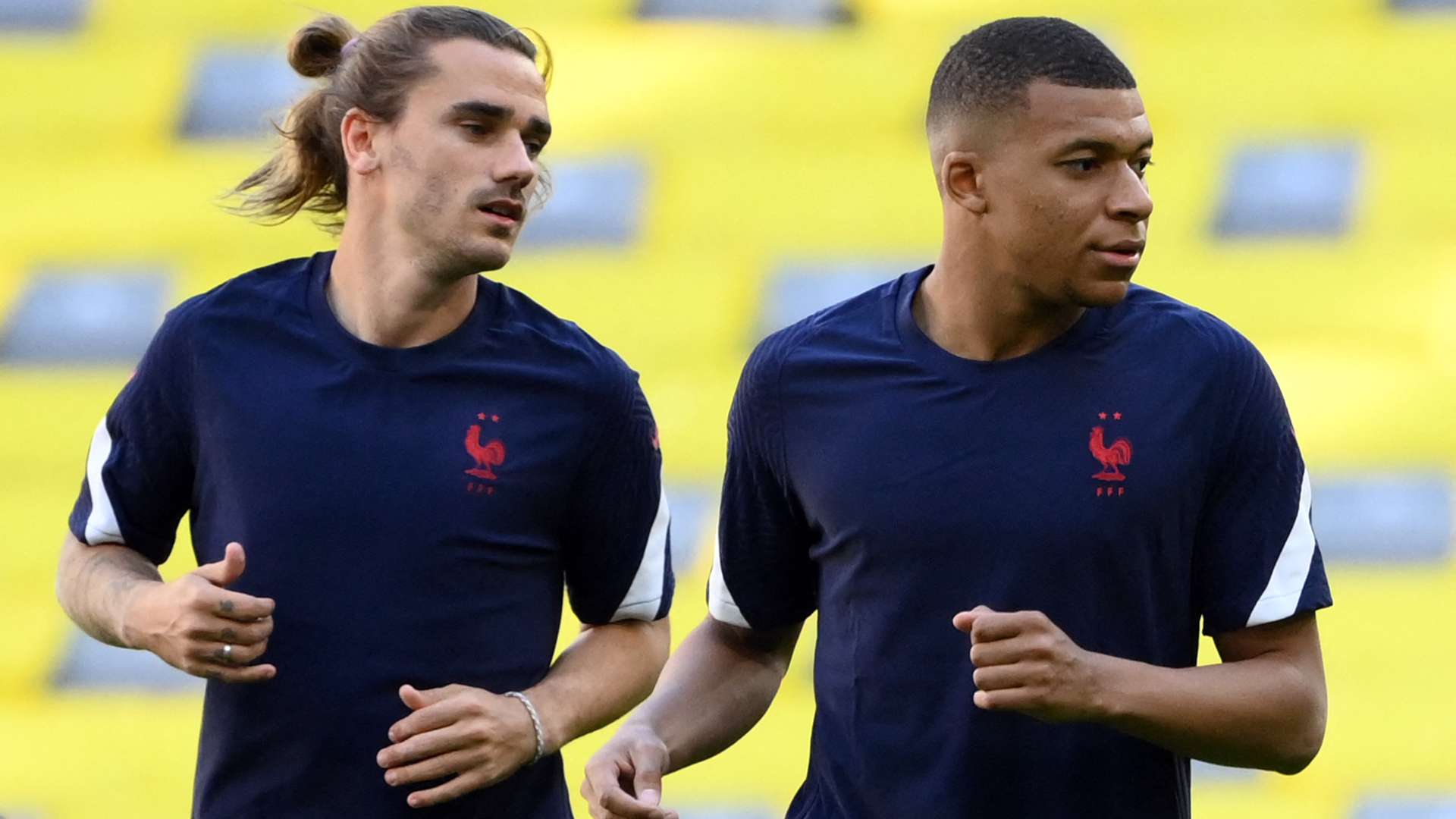 Antoine Griezmann Kylian Mbappe France