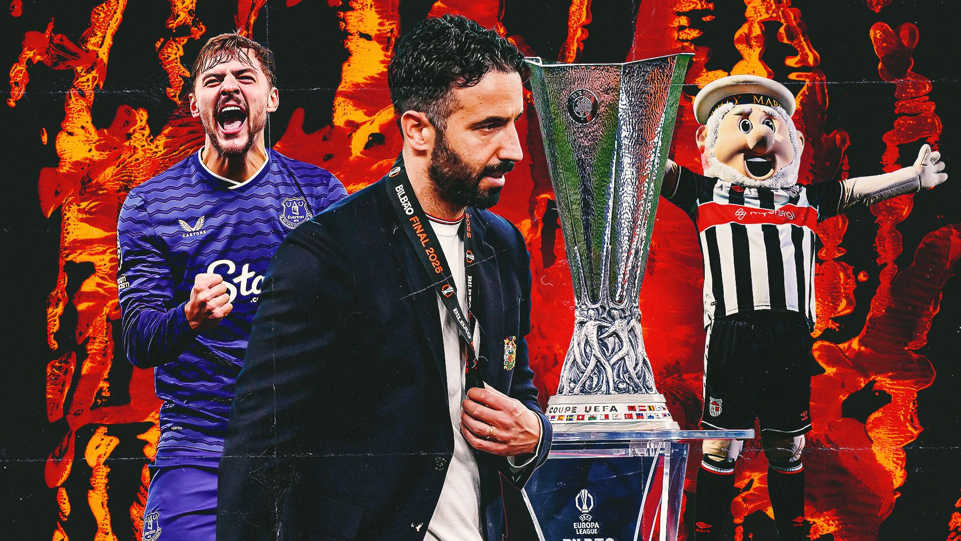 Ruben Amorim worst Man Utd moments GFX