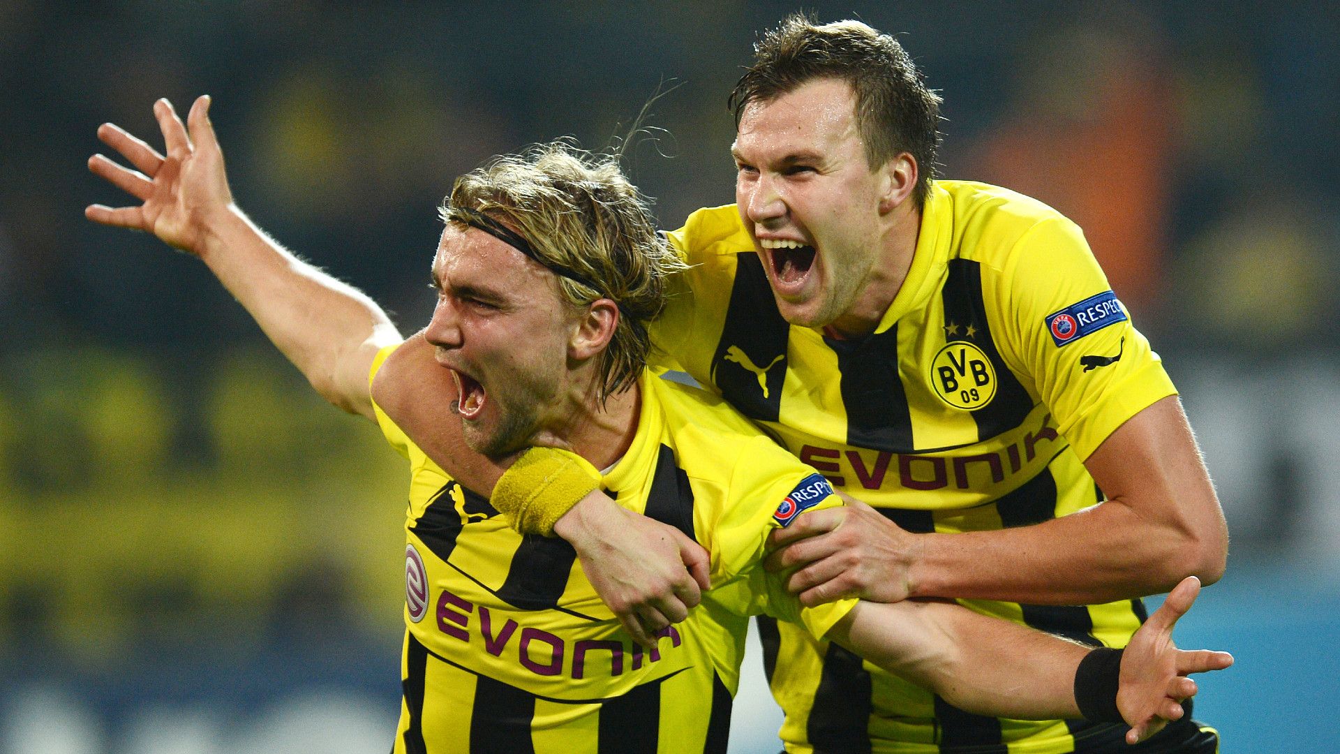 MARCEL SCHMELZER KEVIN GROSSKREUTZ BORUSSIA DORTMUND