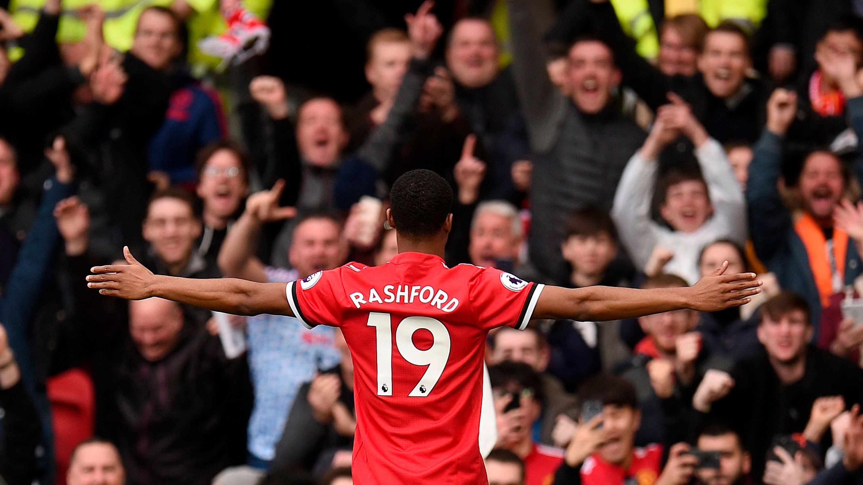 Marcus Rashford Manchester United Liverpool Premier League