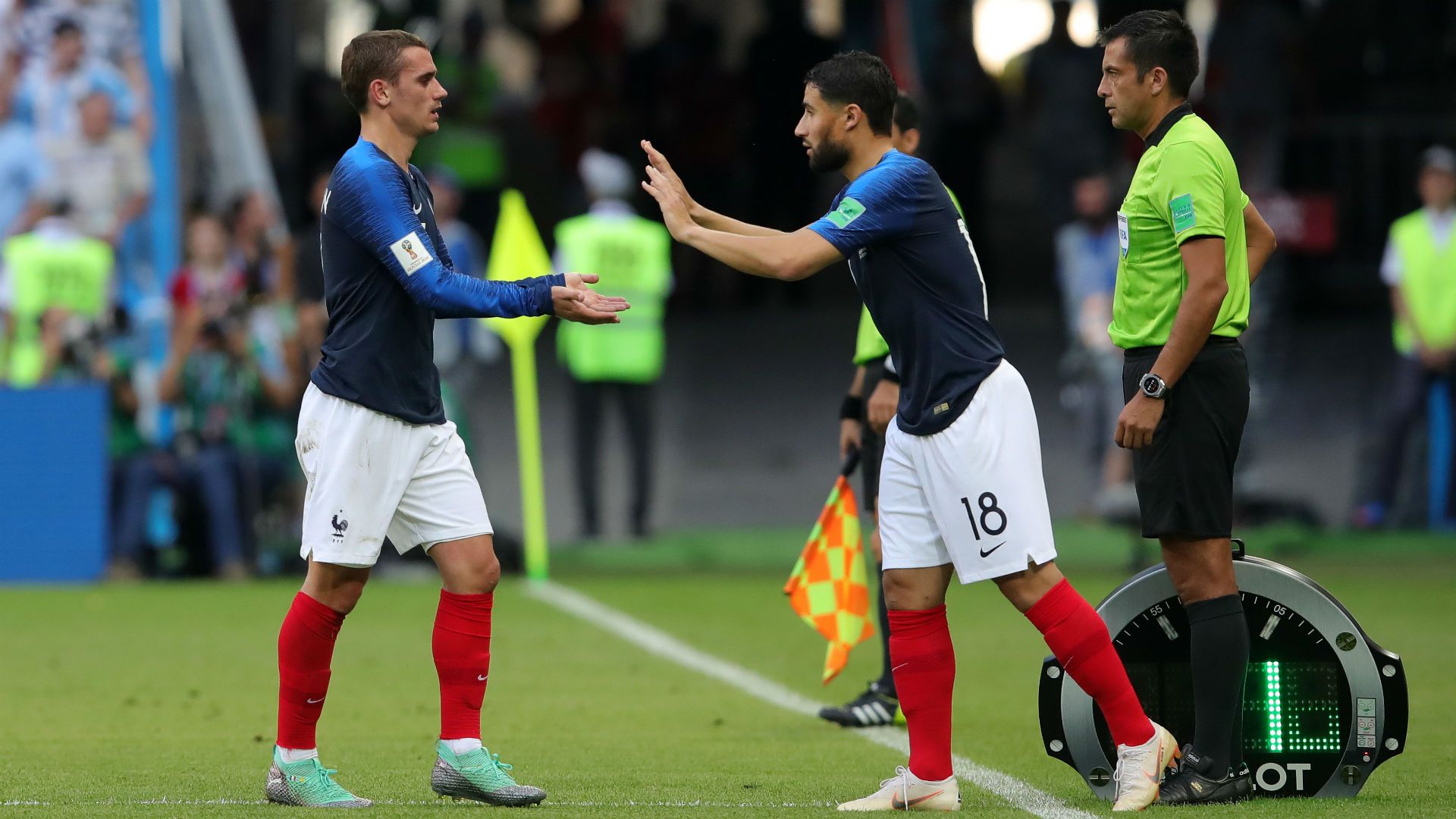 Griezmann Fekir France Argentina World Cup 2018