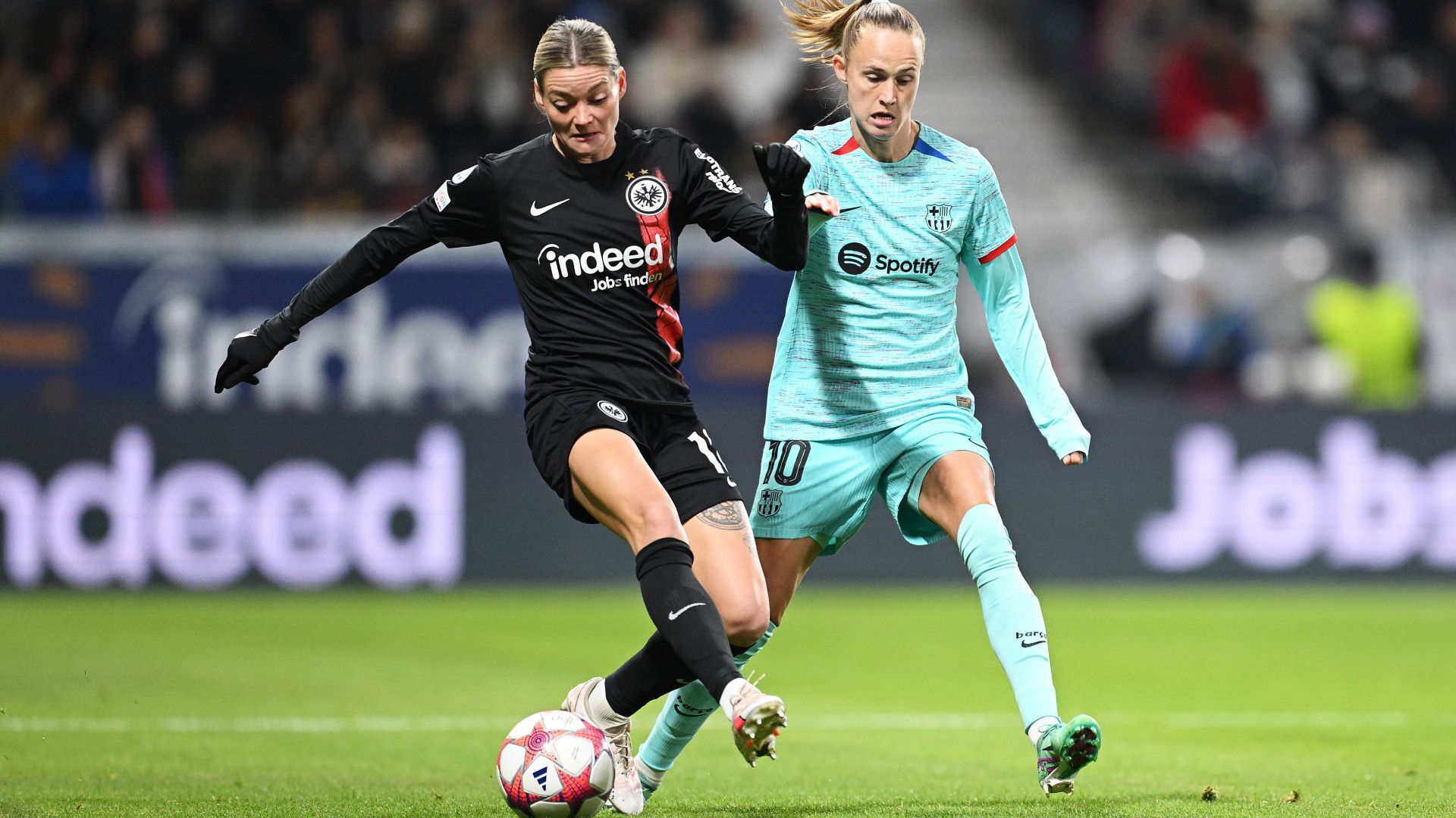 VERENA HANSHAW EINTRACHT FRANKFURT CAROLIN GRAHAM BARCELONA