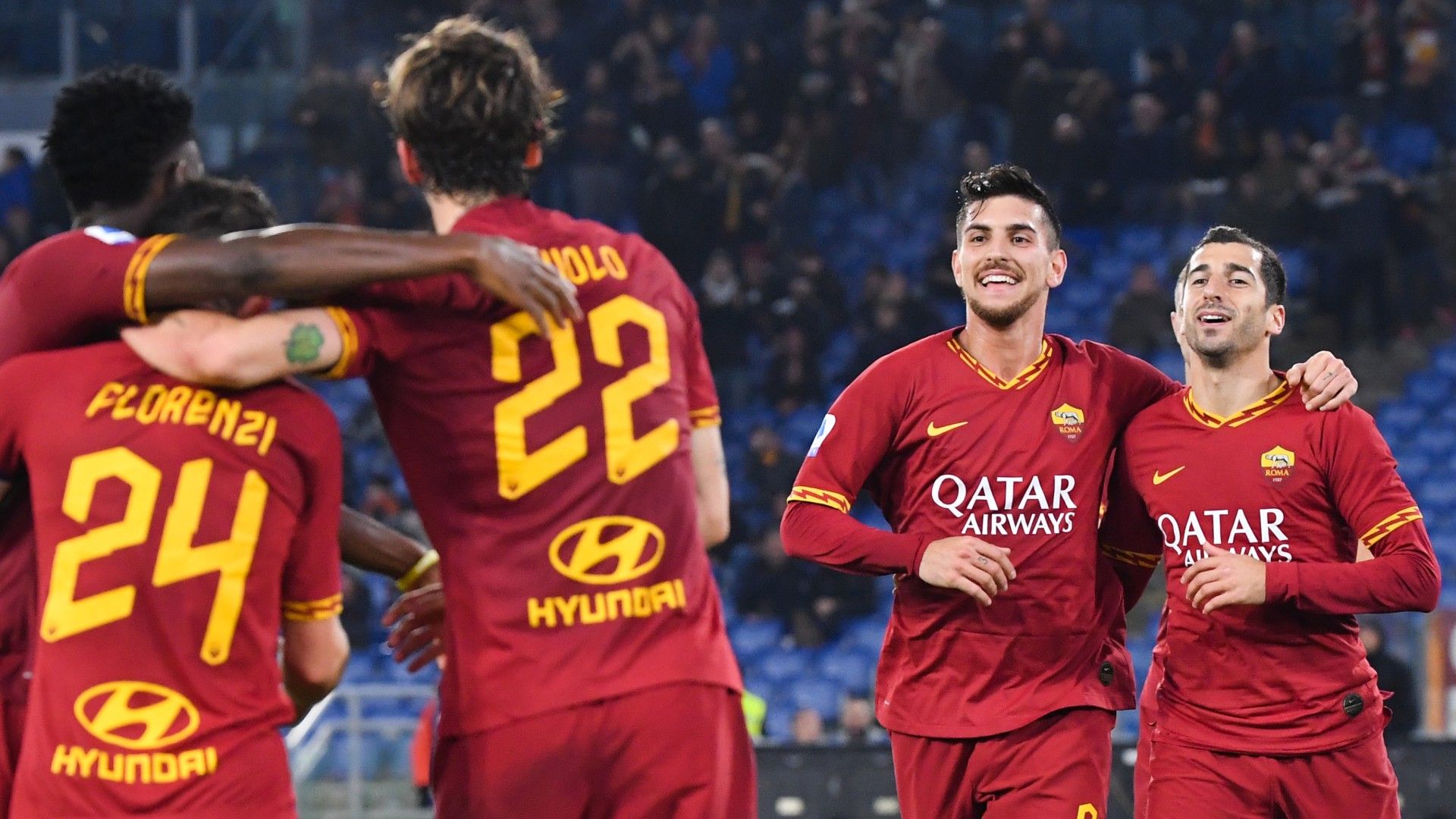 Pellegrini Mkhitaryan - Roma SPAL