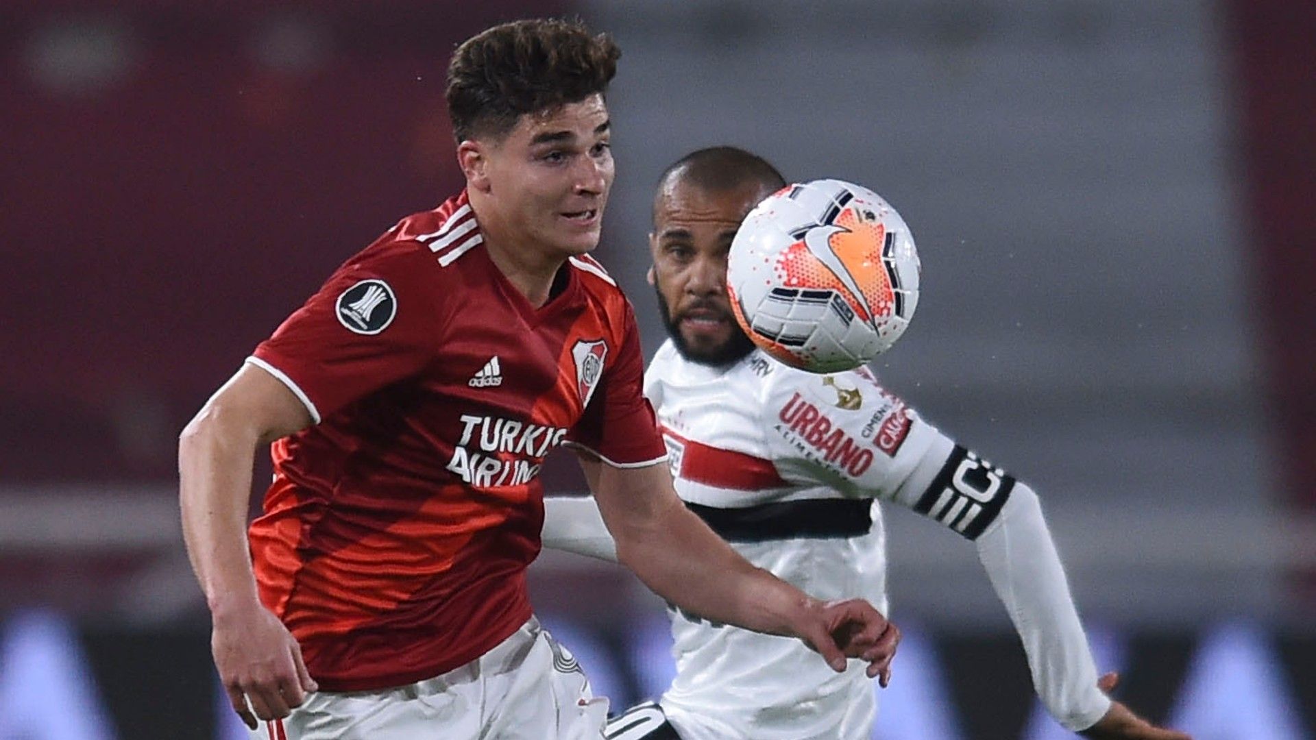 River Plate São paulo Daniel Alves Libertadores 01 10 2020