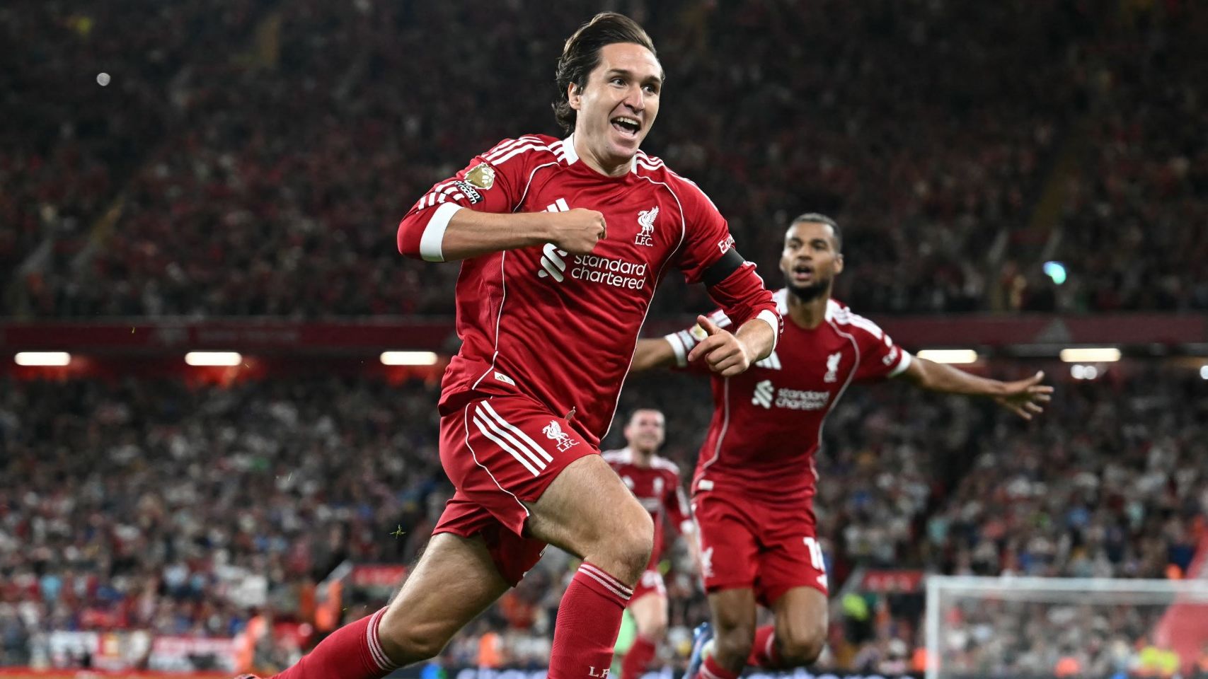 chiesa liverpool 2025 26 esulta 2x1