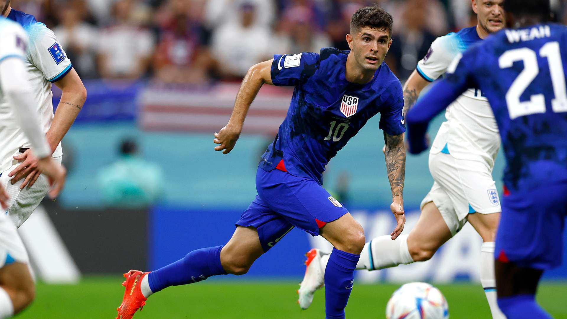 USMNT Pulisic 