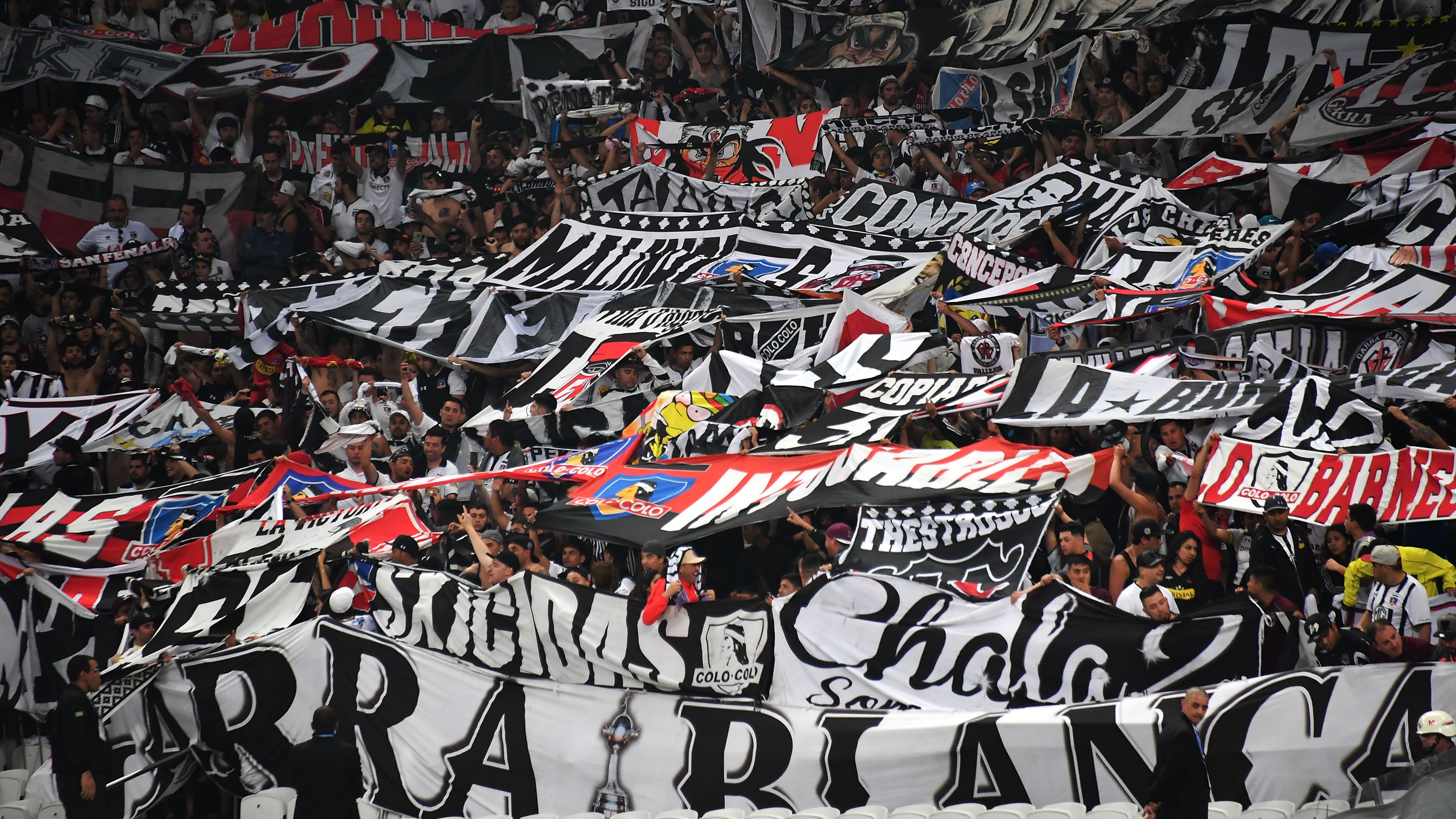 AFP Corinthians Colo Colo Copa CONMEBOL Libertadores 29082018 hinchada