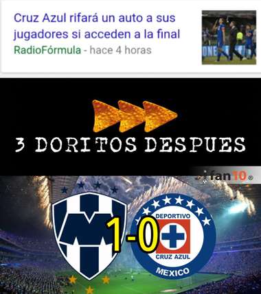 Memes Monterrey Cruz Azul