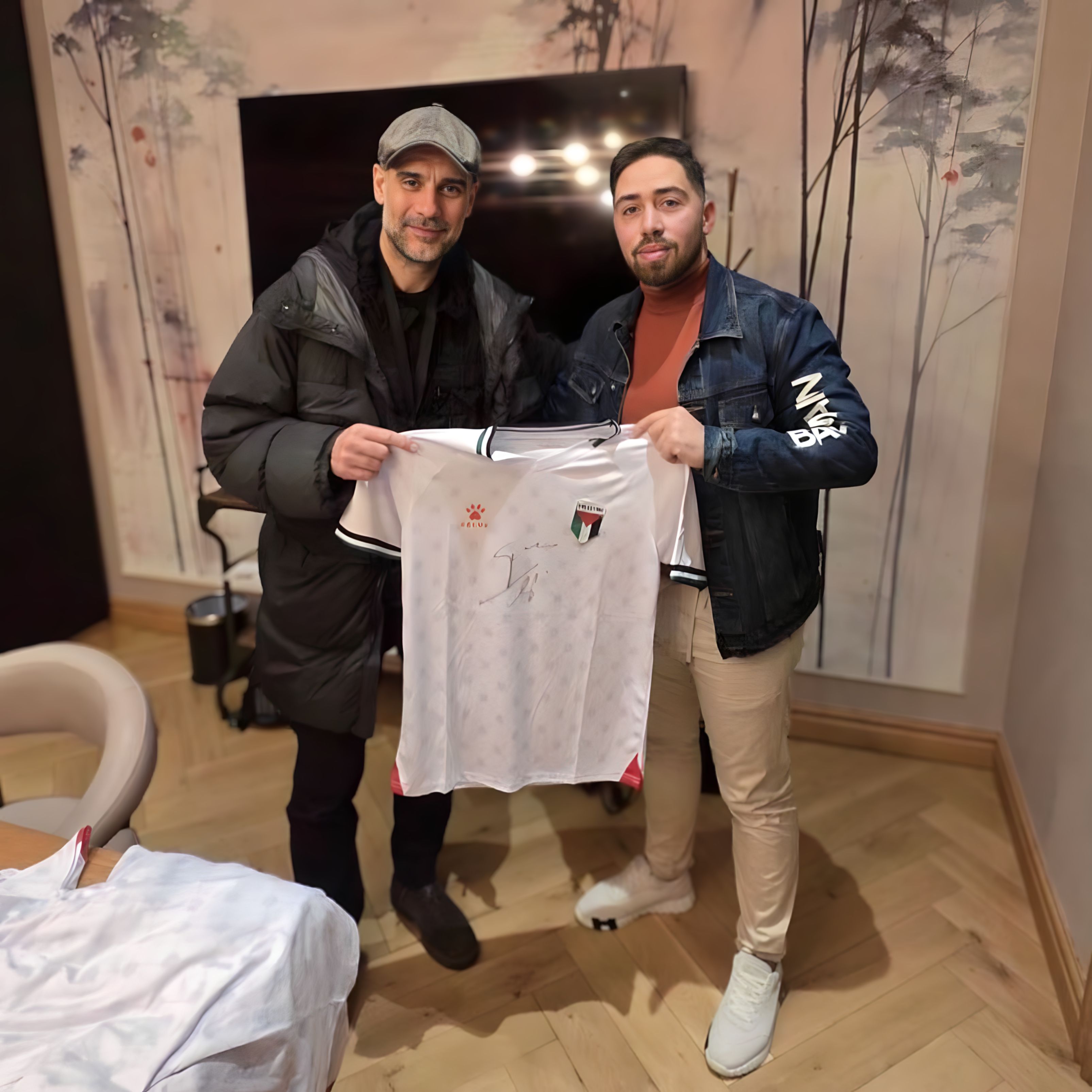 Guardiola Gaza Palestine