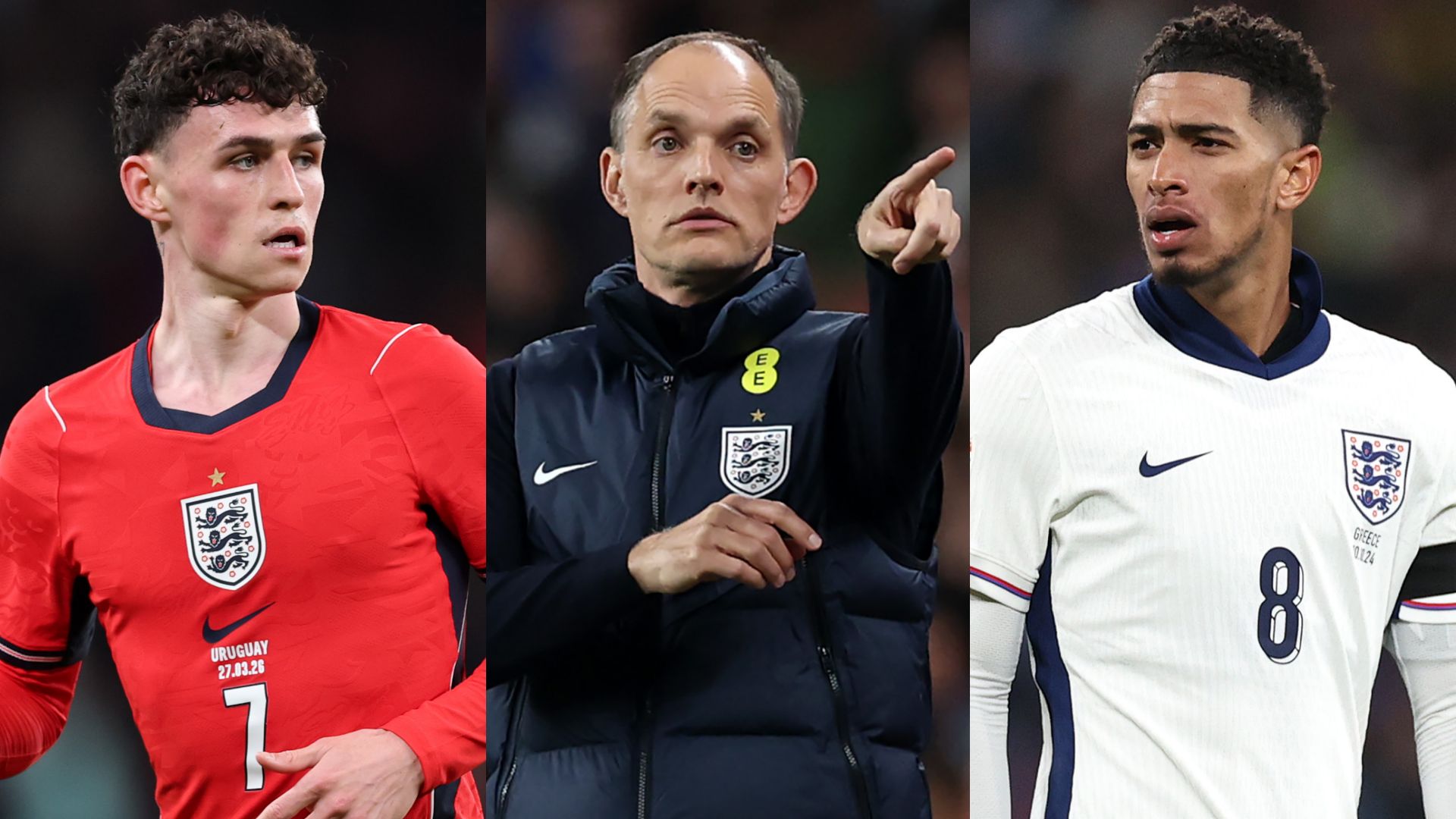 Thomas Tuchel Phil Foden Jude Bellingham England